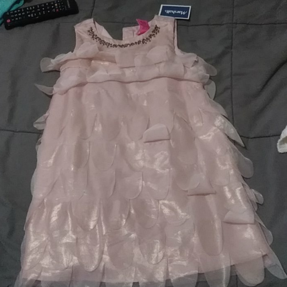 Girl pink Dress sleeveless